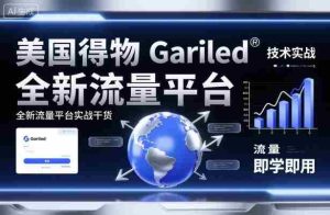 美国得物Gariled技术实战,全新流量平台实战干货,即学即用-中创网-专注创业项目分享_资源整合-心诚资源网