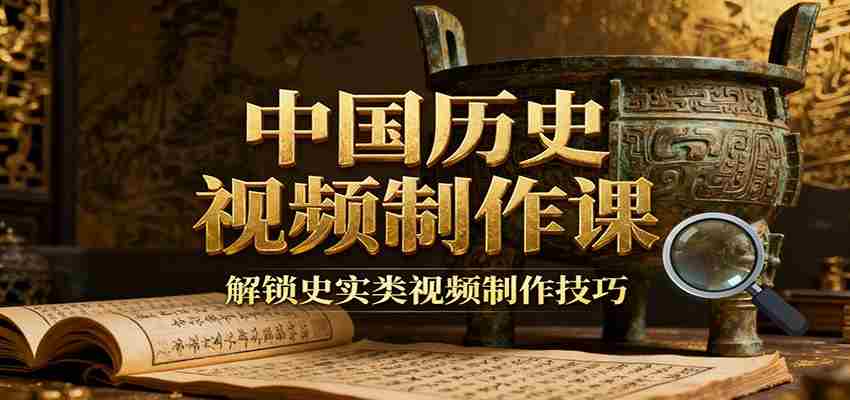 中国历史视频制作课：疆域地图集+参考文案+练习素材，解锁史实类视频制作技巧-中创网-专注创业项目分享_资源整合-心诚资源网