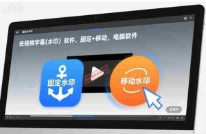 去视频字幕(水印)软件,固定+移动,电脑软件-中创网-专注创业项目分享_资源整合-心诚资源网