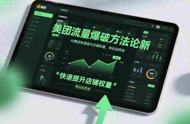 美团流量爆破方法论,付费流快速提升店铺权重,带动自然流